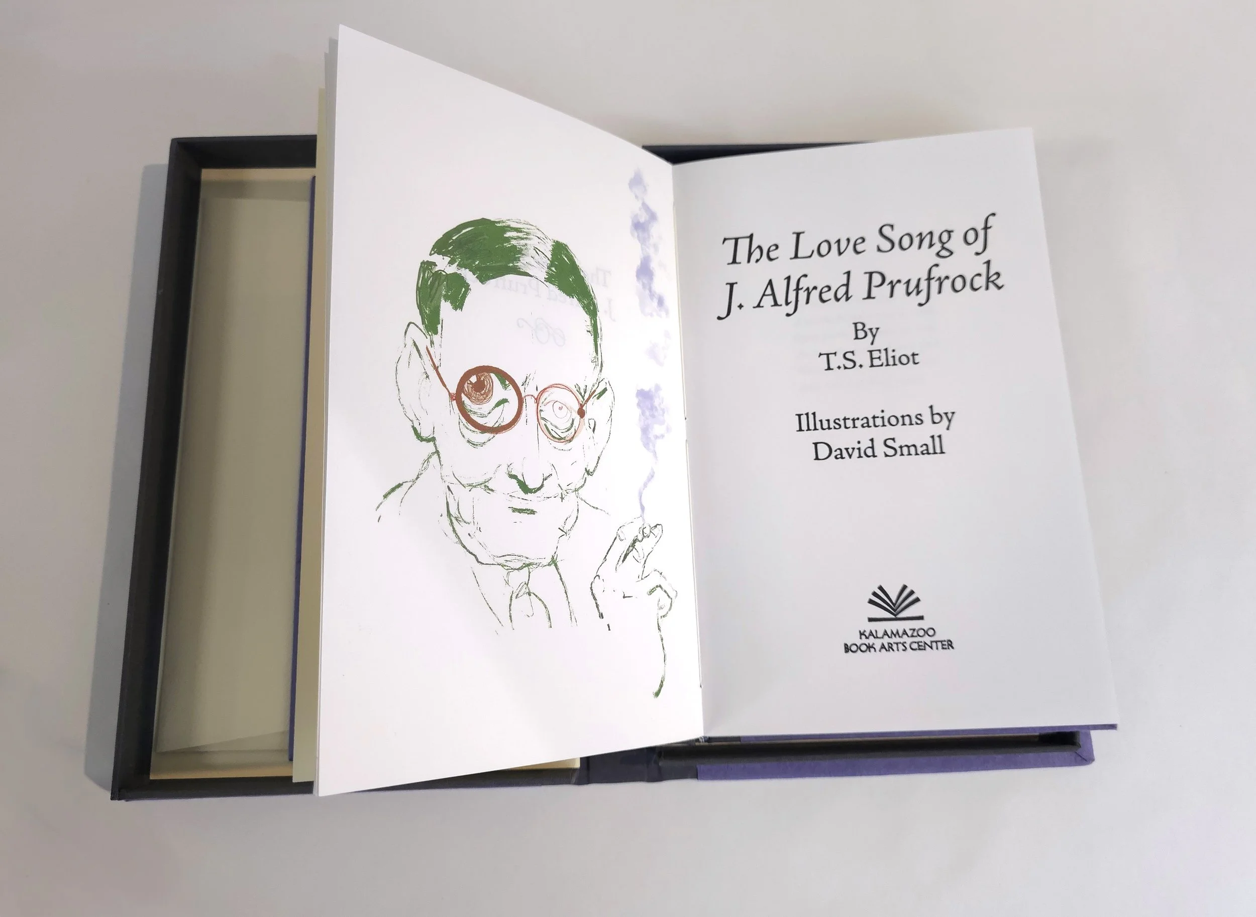 The Love Song of J. Alfred Prufrock — Shop — Kalamazoo Book Arts