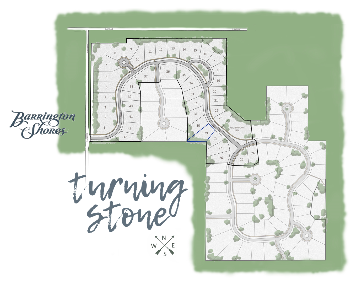 Turning Stone Community Map