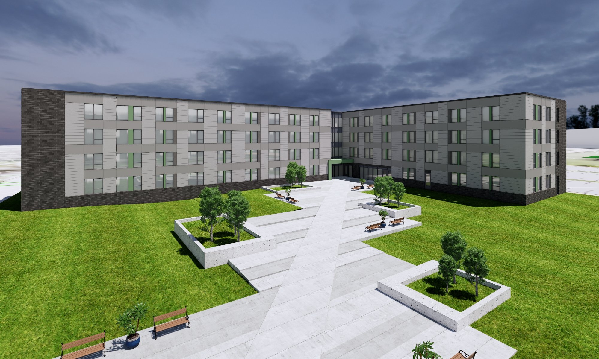 Eastern Michigan University Westview Housing — AVB Commercial Construction