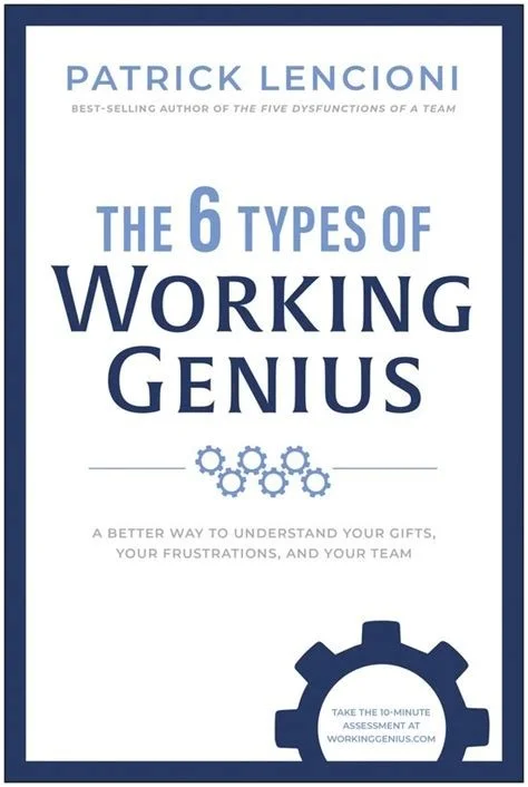 Six Types of Working Genius (Lencioni)