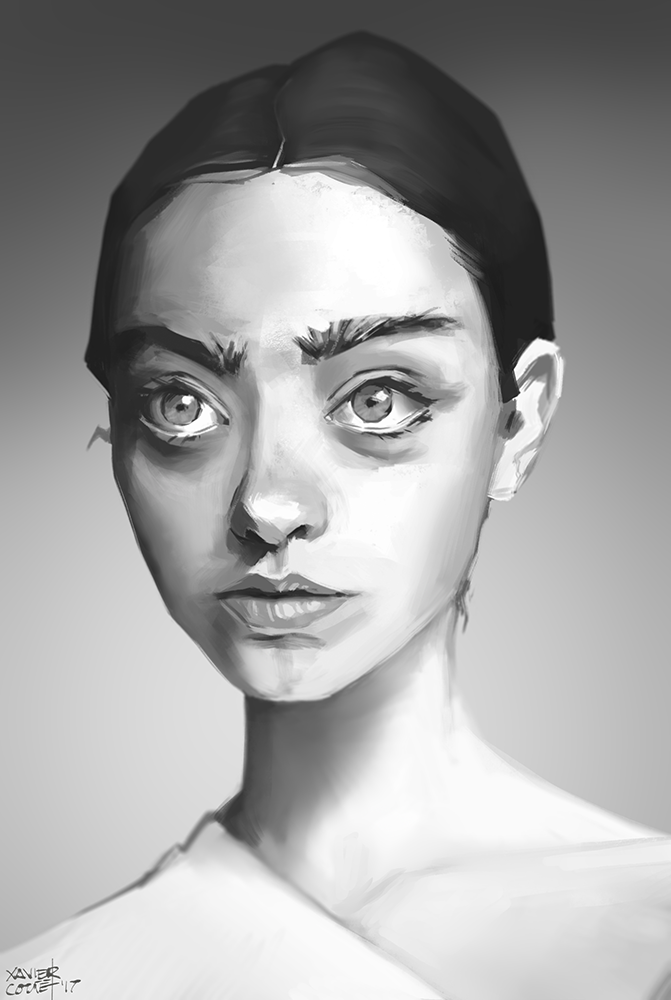 Portrait Study / Étude de portrait 10/2017