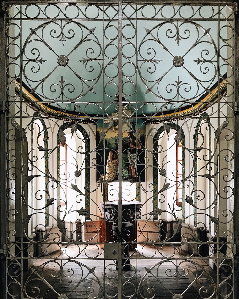  chapel light, Iglesia de San Roque 