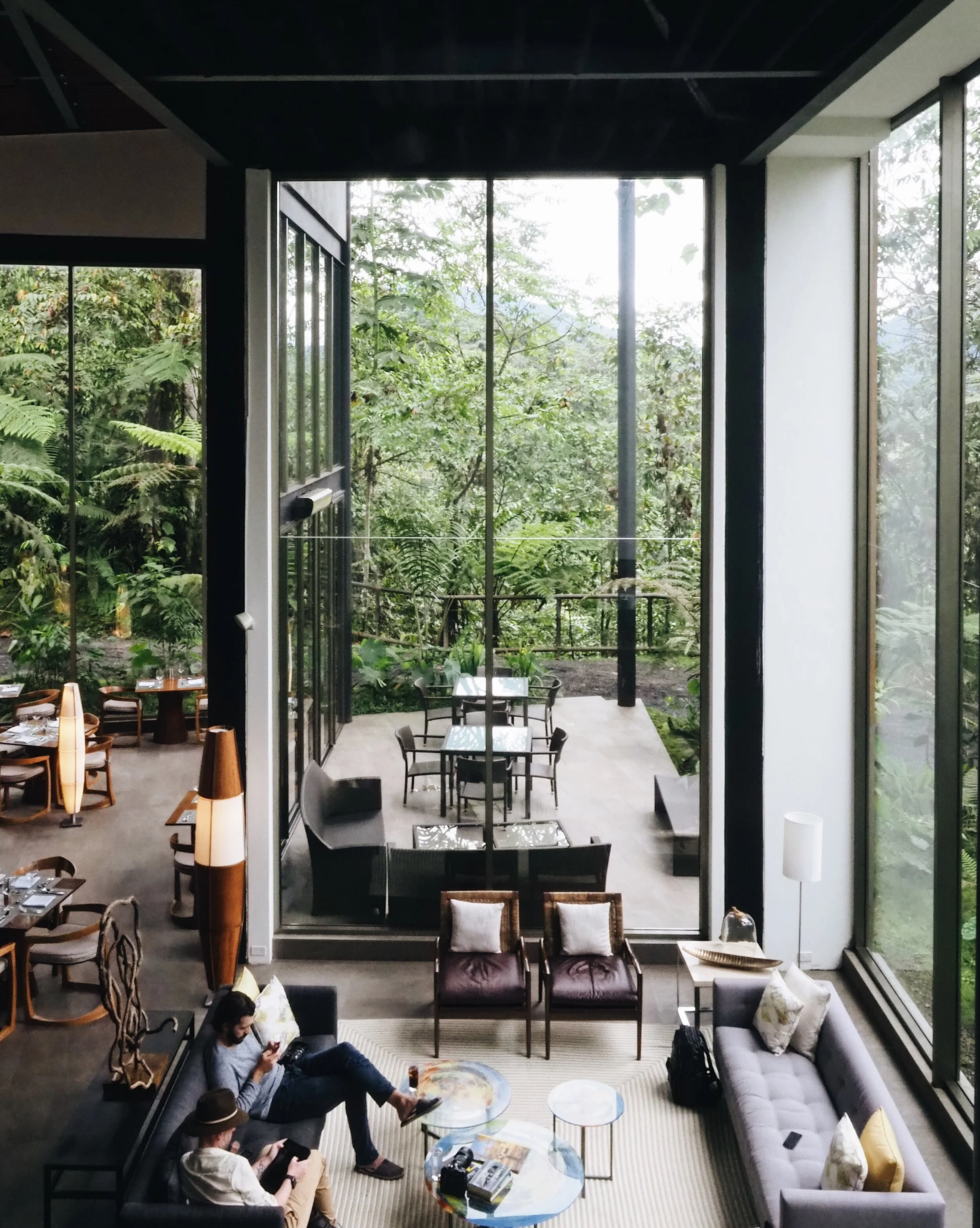   @jaymclaughlin  Jay and Tommy  @tommy.clarke  at Mashpi  @mashpilodge   