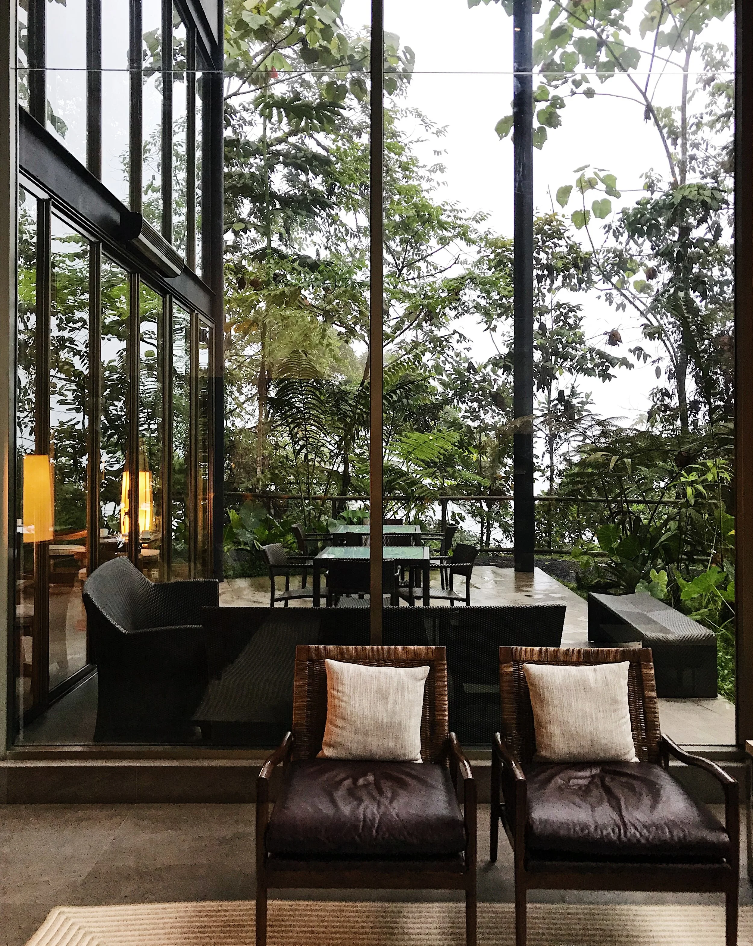    Explorer’s Bar  and terrace  