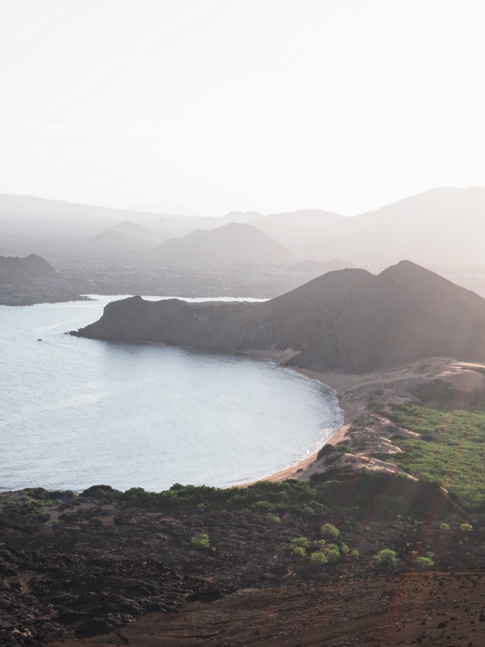  evening light, Bartolomé Island 