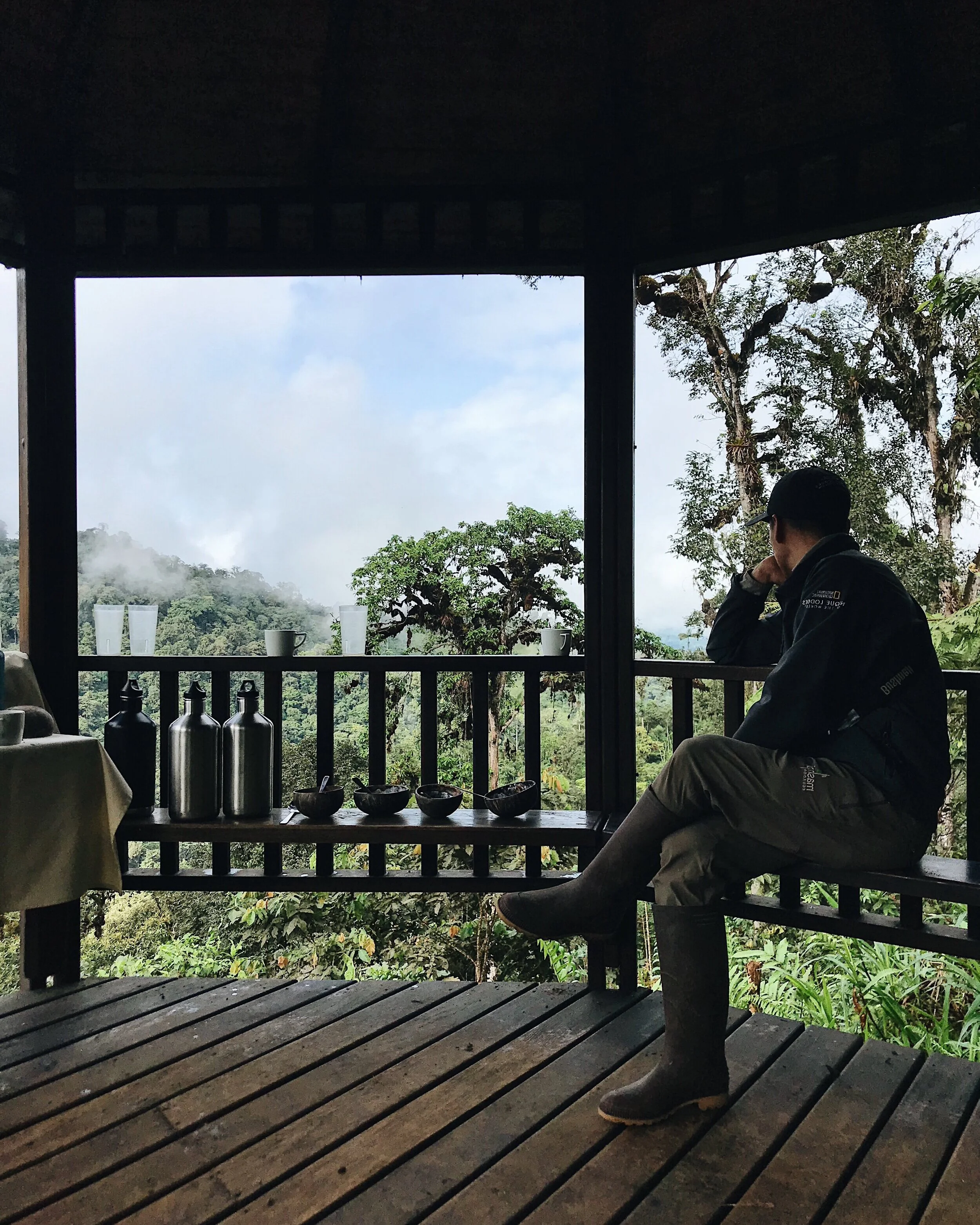  from a pavilion above the clouds 