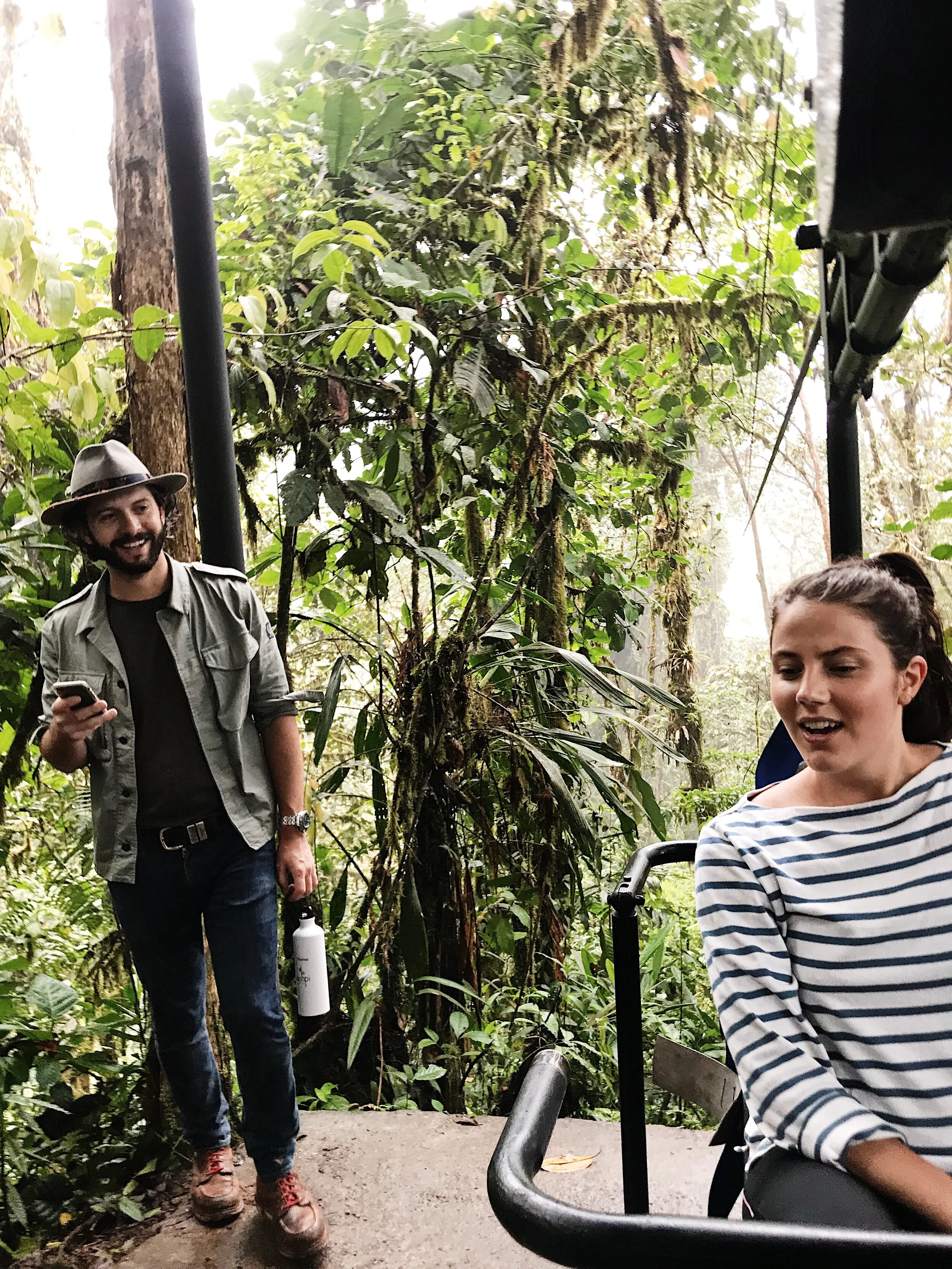  …after a 20 minutes round-trip at high altitude 