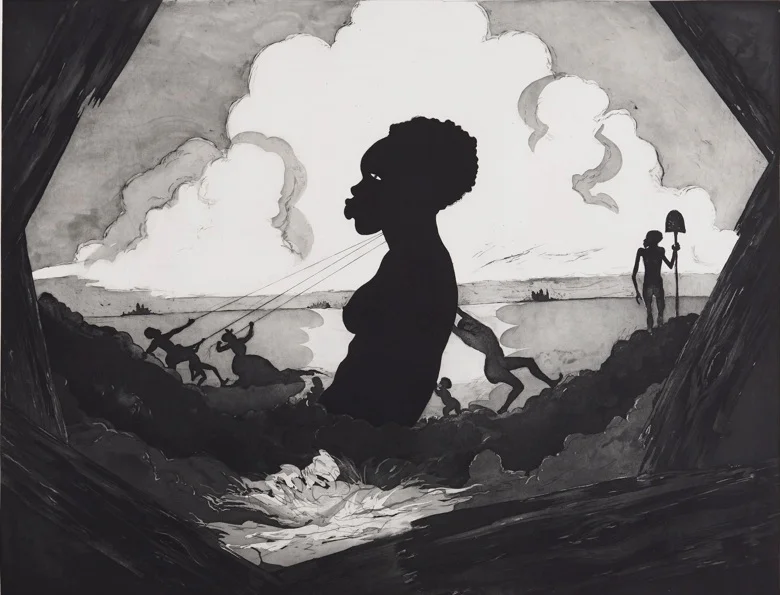Kara Walker Etching on View at the Metropolitan Museum