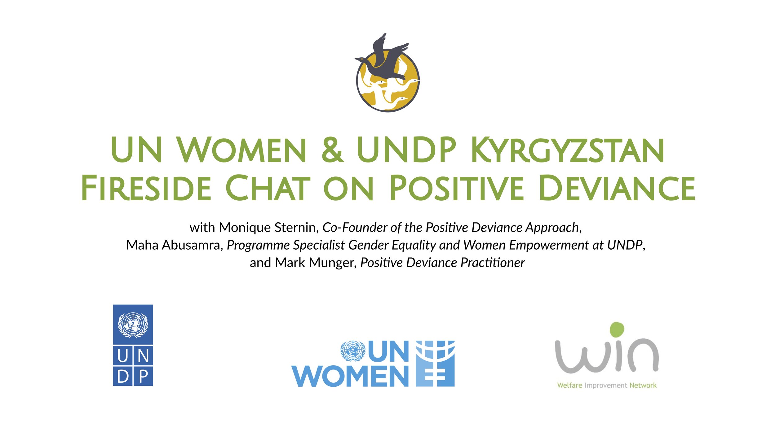 UN Women &amp; UNDP Kyrgyz Fireside Chat