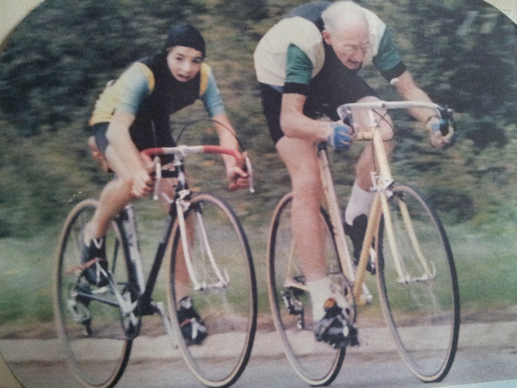  P Hyde &amp; E Williams, 2up TT 