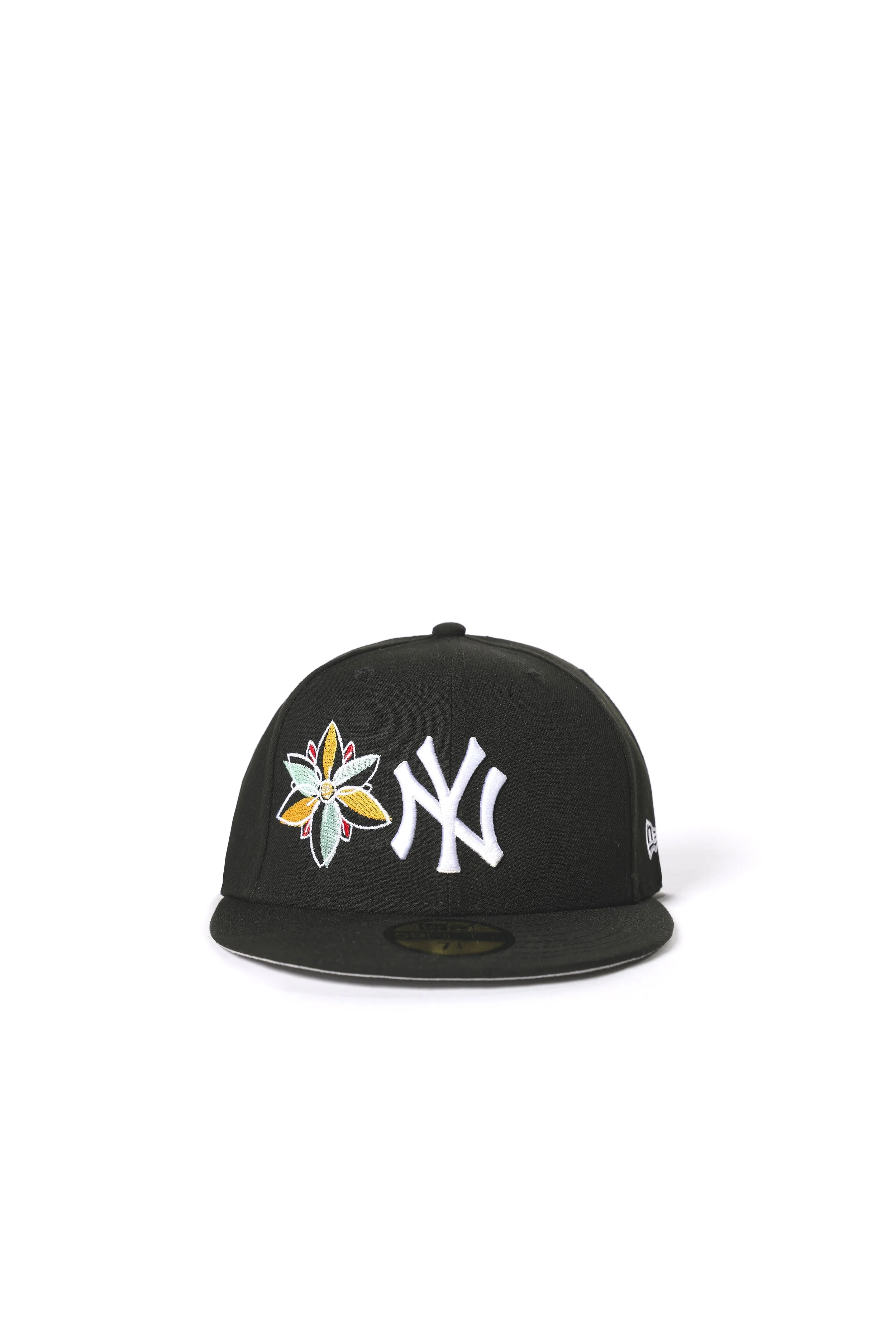 YANKEES FLOWER LOGO FITTED (COAL)