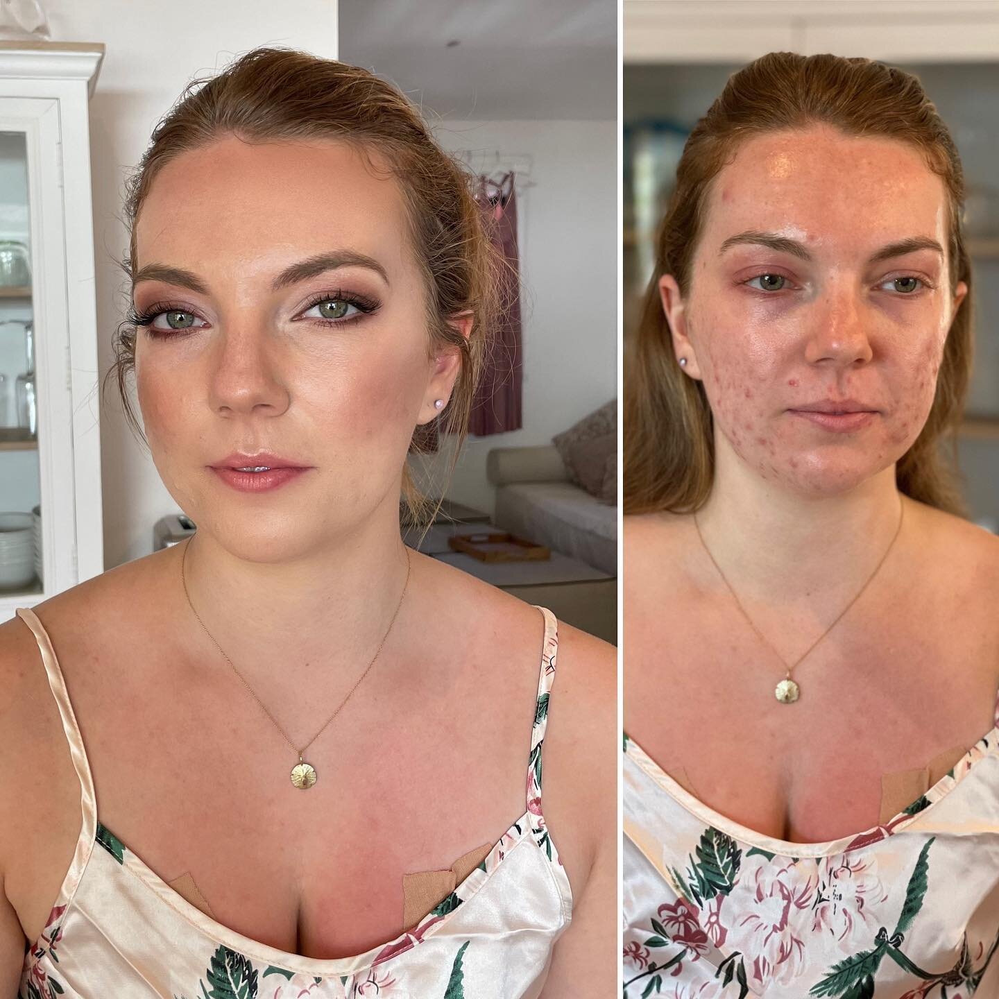 Before &amp; After ✨
Beautiful inside and out &amp; the sweetest sister of the bride, we got to create this natural glam look for this very special day. 💕 
.
.
.
#styledbycarolinatorstensson #mallorcawedding #mallorcaproposal #mallorcaweddings #make