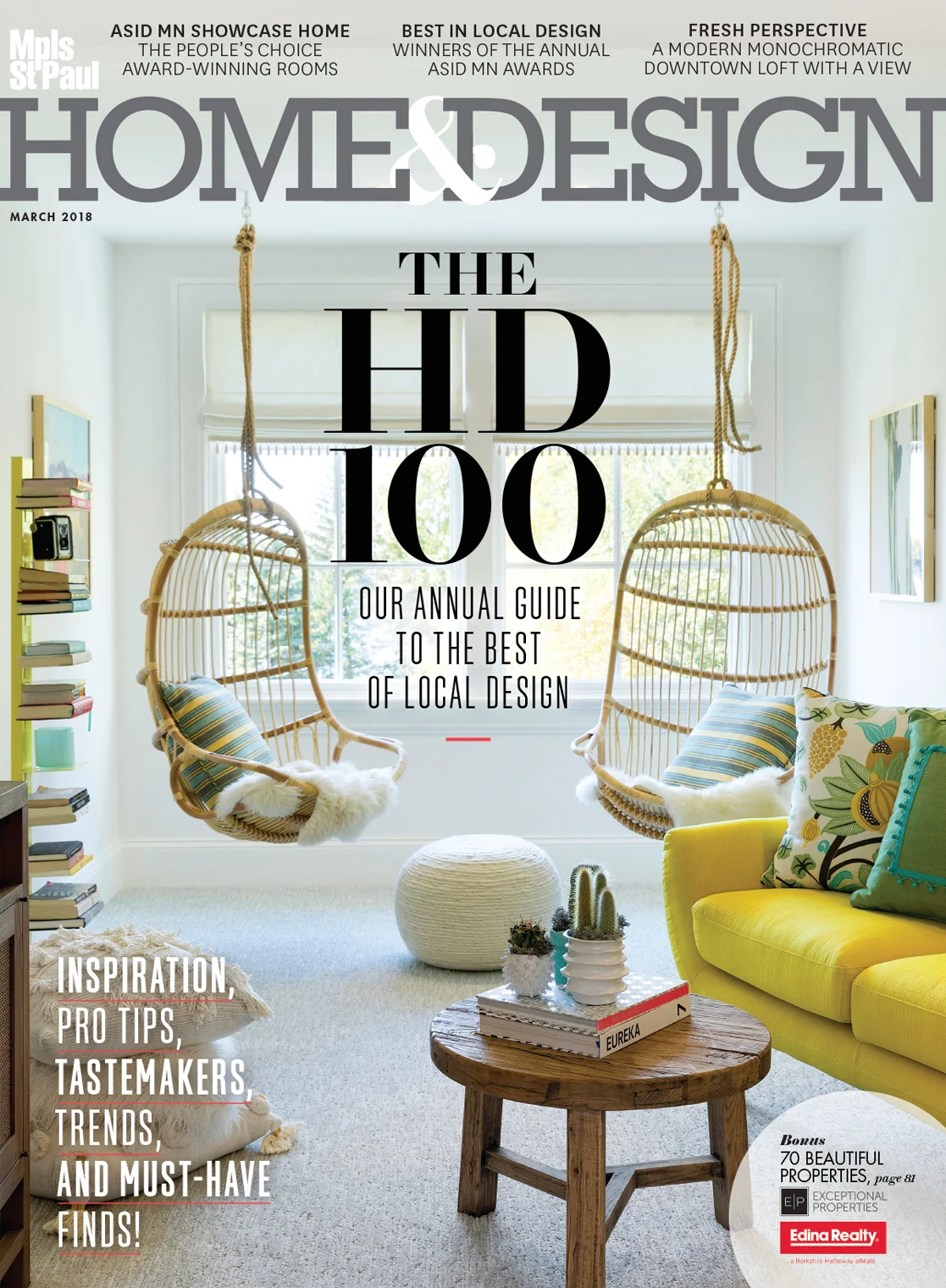 Our award-winning projects were featured in the spring issue of Mpls.St.Paul Home & Design.