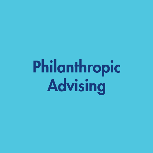 Philanthropic Advising