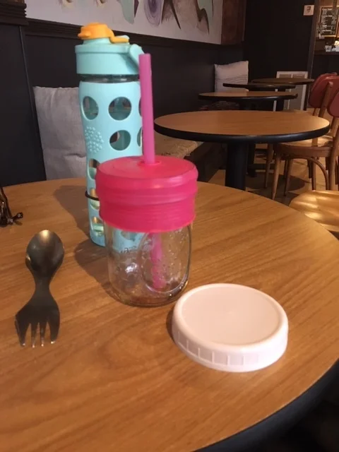 I met with Kim and Ginny, owners of the Zero Waste Buffalo group on Facebook and Instagram page for a blog feature I’ll be sharing next week. This photo shows just some simple things you can carry in your bag to help reduce use of single use plastics. More to come on this..