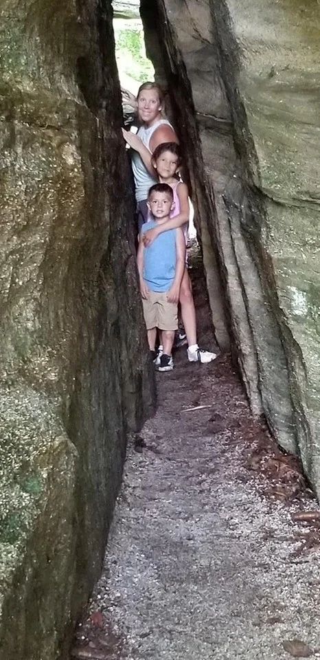 exploring caves