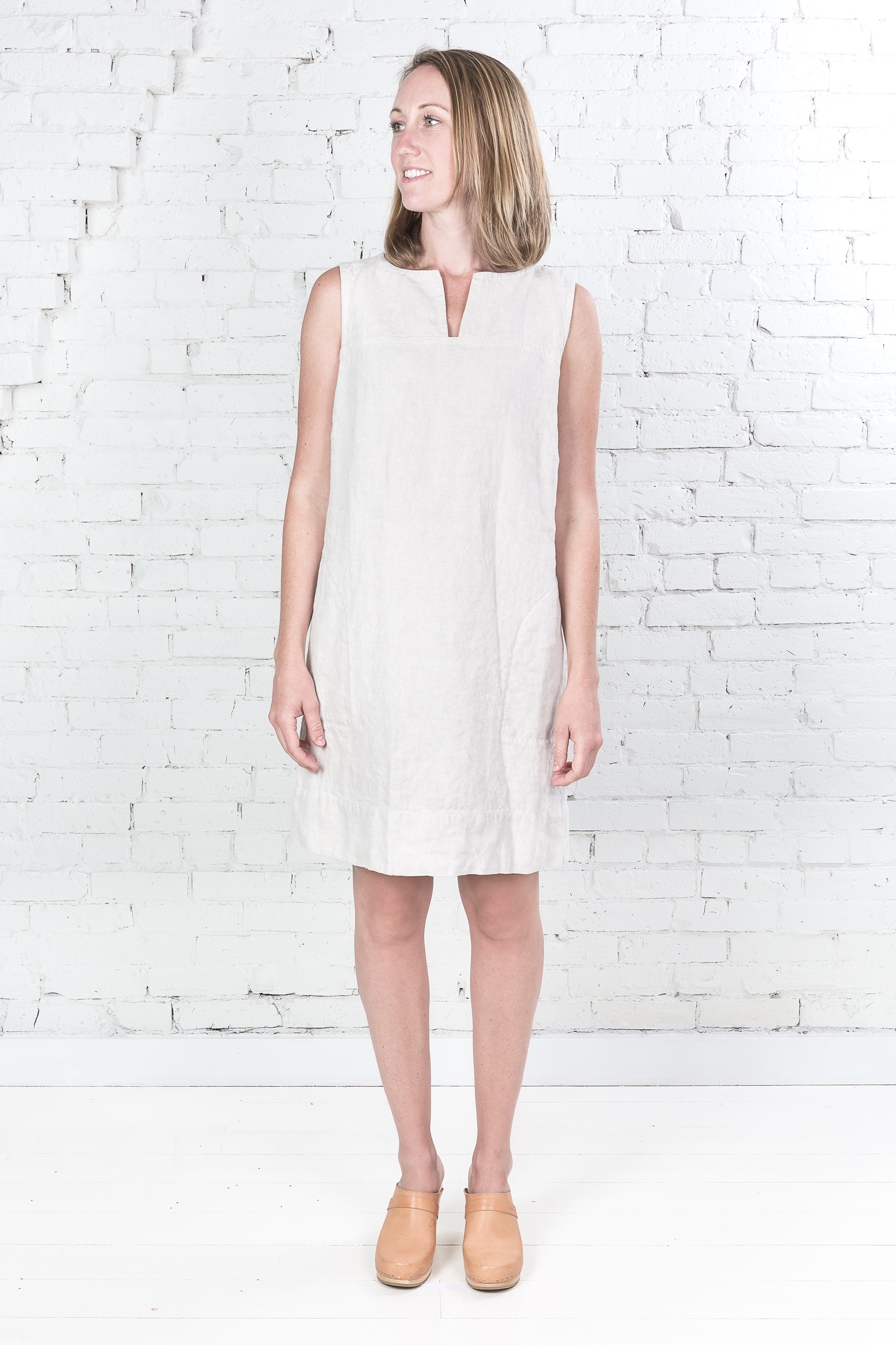 studio 412 shift denim linen
