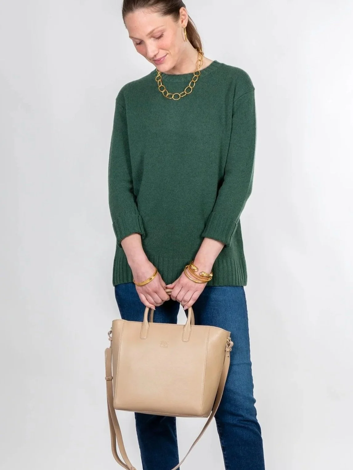 il Bisonte Quercia Crossbody Bag