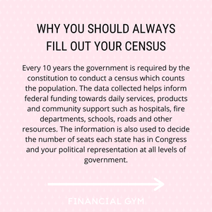 Why You Should Always Fill Out Your Census | The Financial Gym