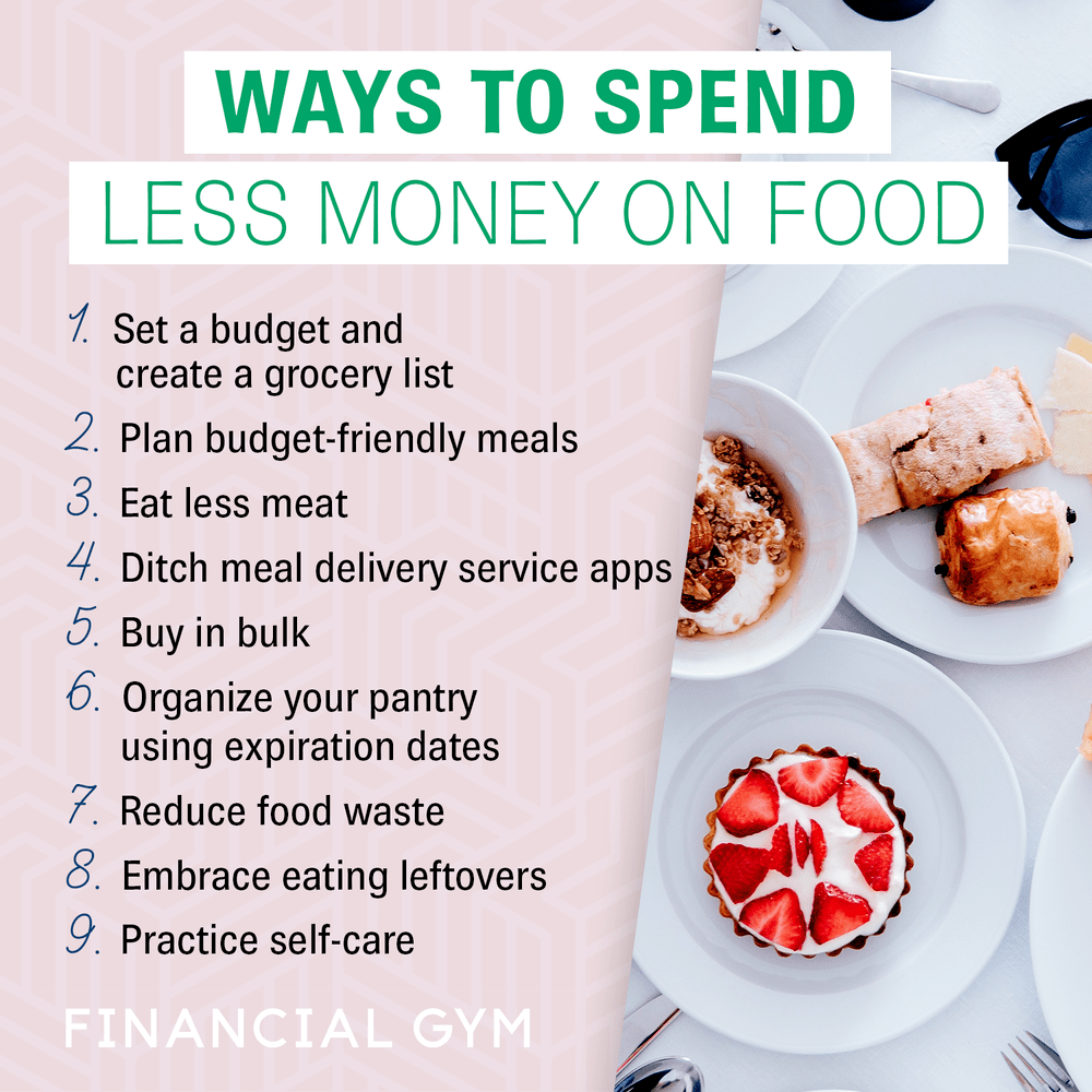 9 Ways to Spend Less Money On Food