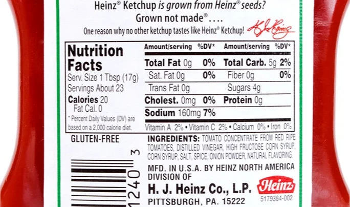 Read the Labels and Ingredients Lists!