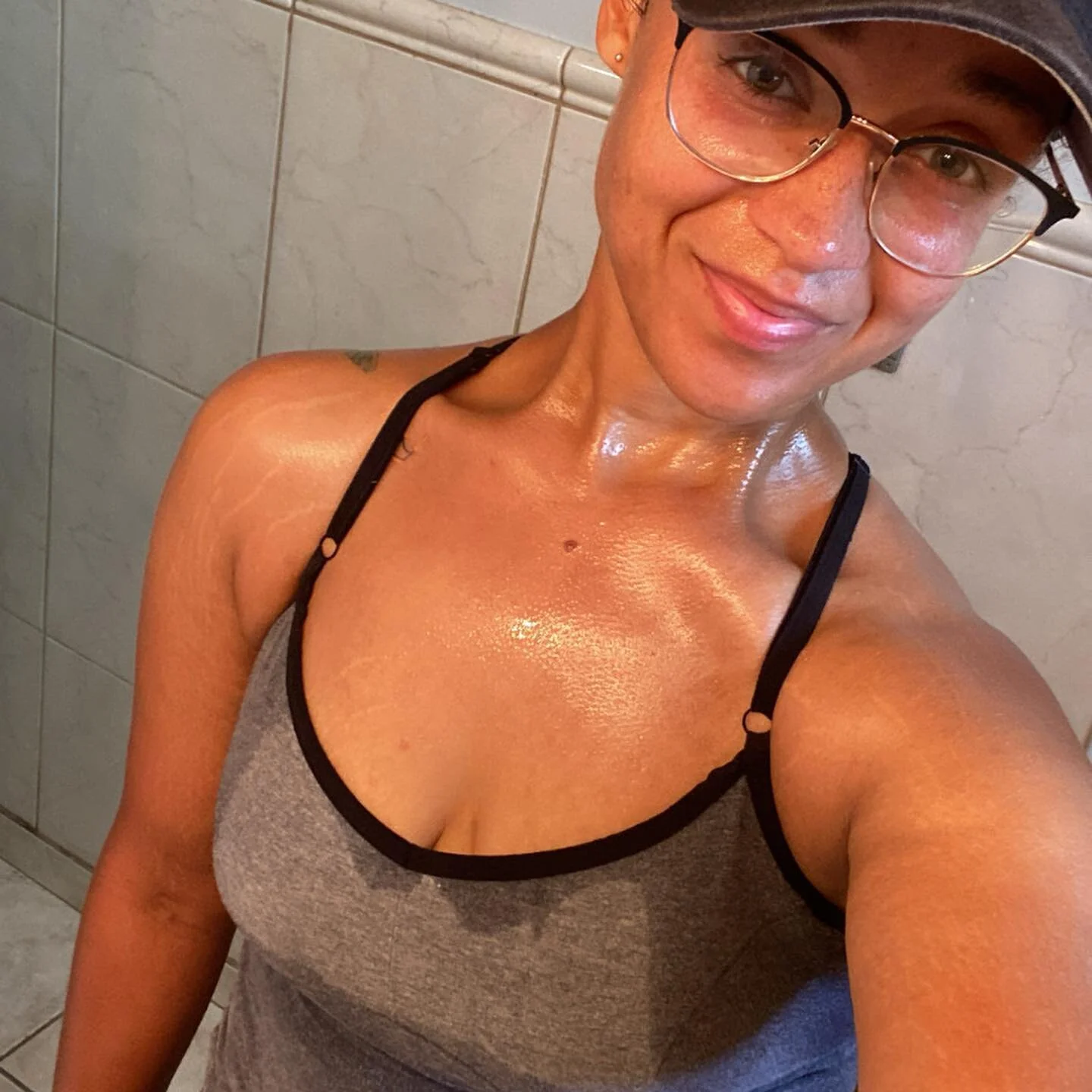 promise you people out in my neighborhood had me feeling like Ms. Parker today!!! 😝

got to do a mid week, mid day run in the heat of the sun and have the tan lines to prove it:) 🌞🍫

#spiritoverflesh #MsParker #Friday #Ujima #freedom