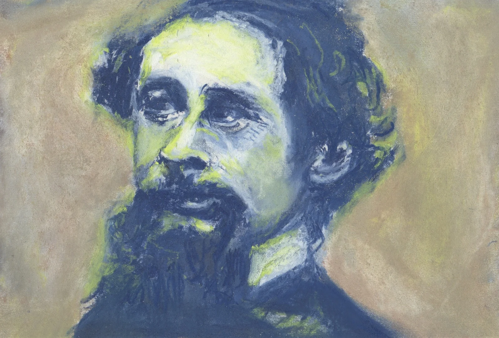 Boz, pastel, 10 x 8, $45