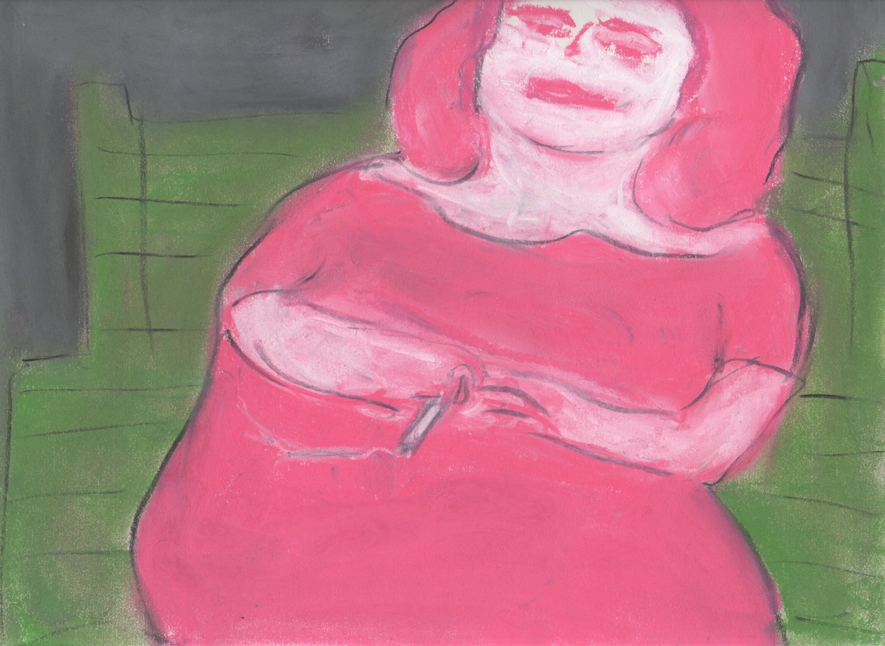 Cigarette, pastel, 9 x 12, $35