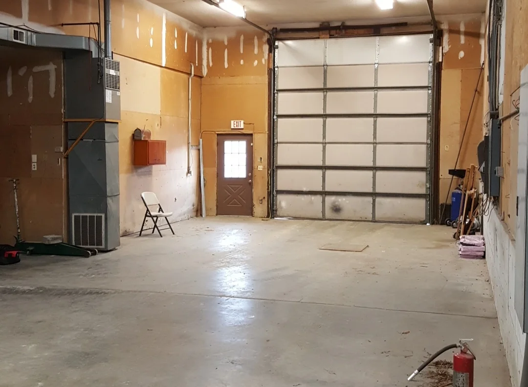 OUR 60FT LONG 18FT TALL SERVICE BAY