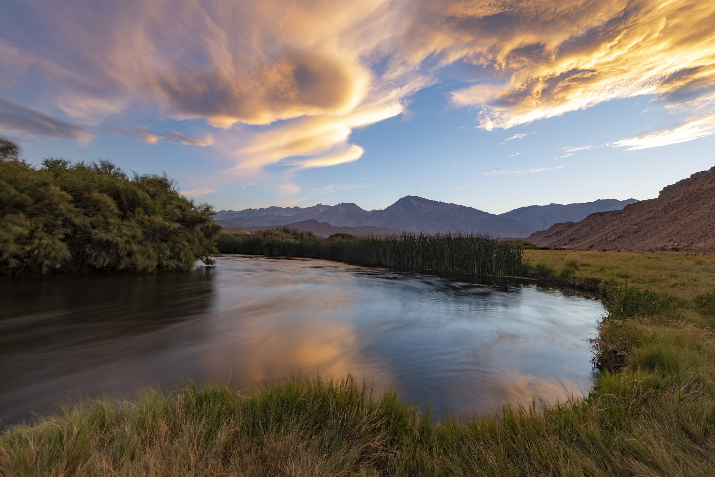 Owens River Sunset