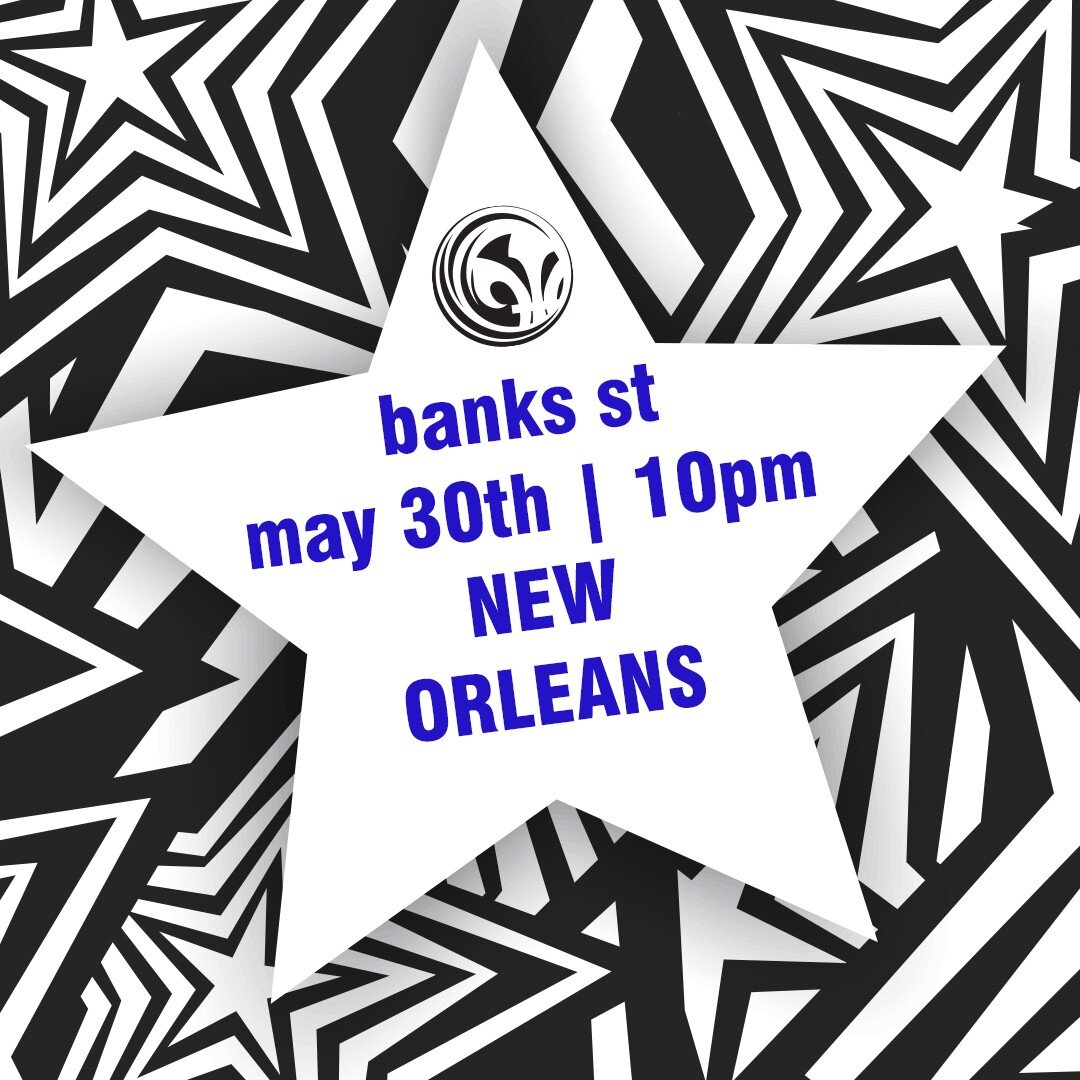 #tour continues may 30th at @banksstreetbar in #neworleans