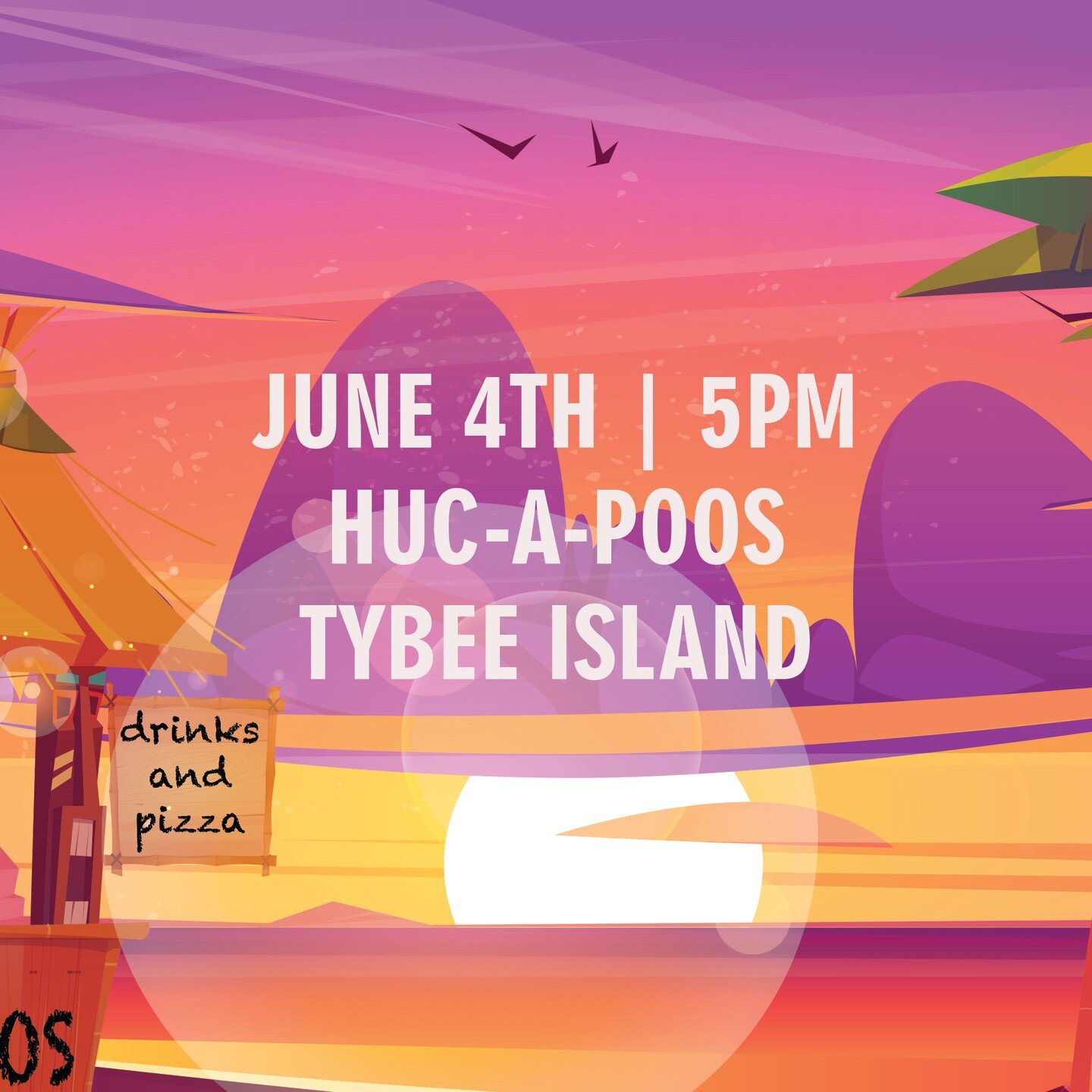 we love the fabulous ppl at @huc_a_poos_bites_and_booze on lovely #tybeeisland 
see you there for part of our #tour on june 4th

@lilchota @hjh18885 @jesstermix77
