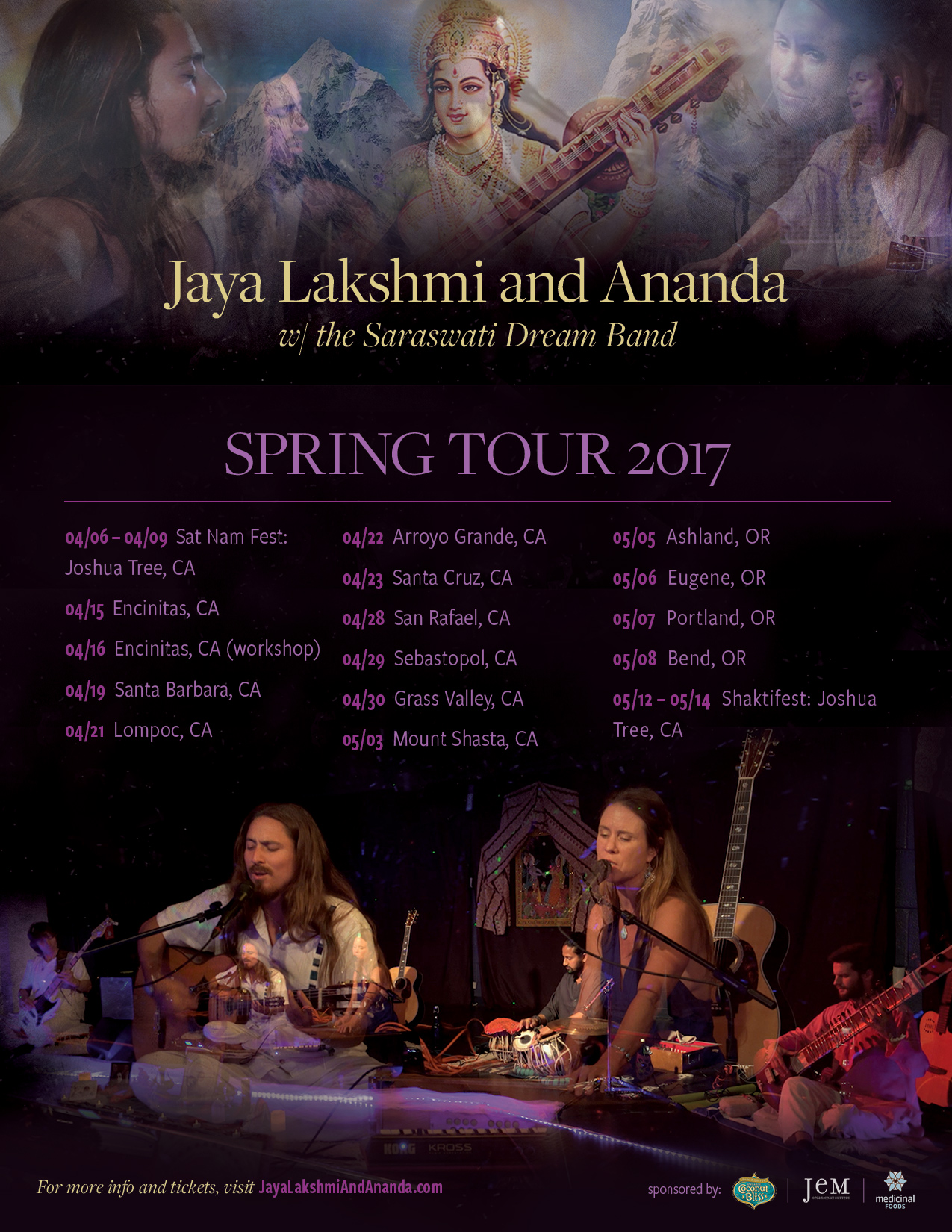  Spring Tour Poster 