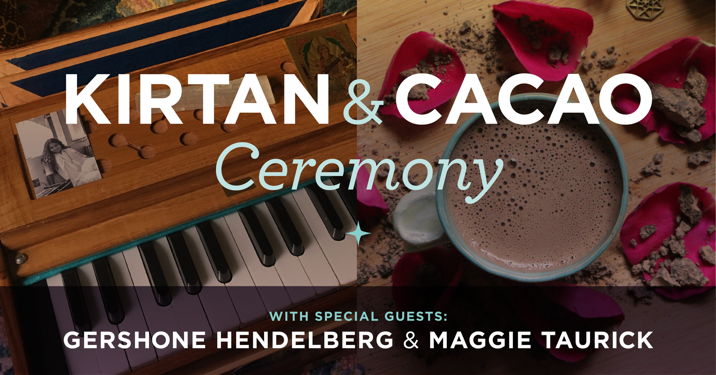  Kirtan &amp; Cacao Ceremony: facebook header 