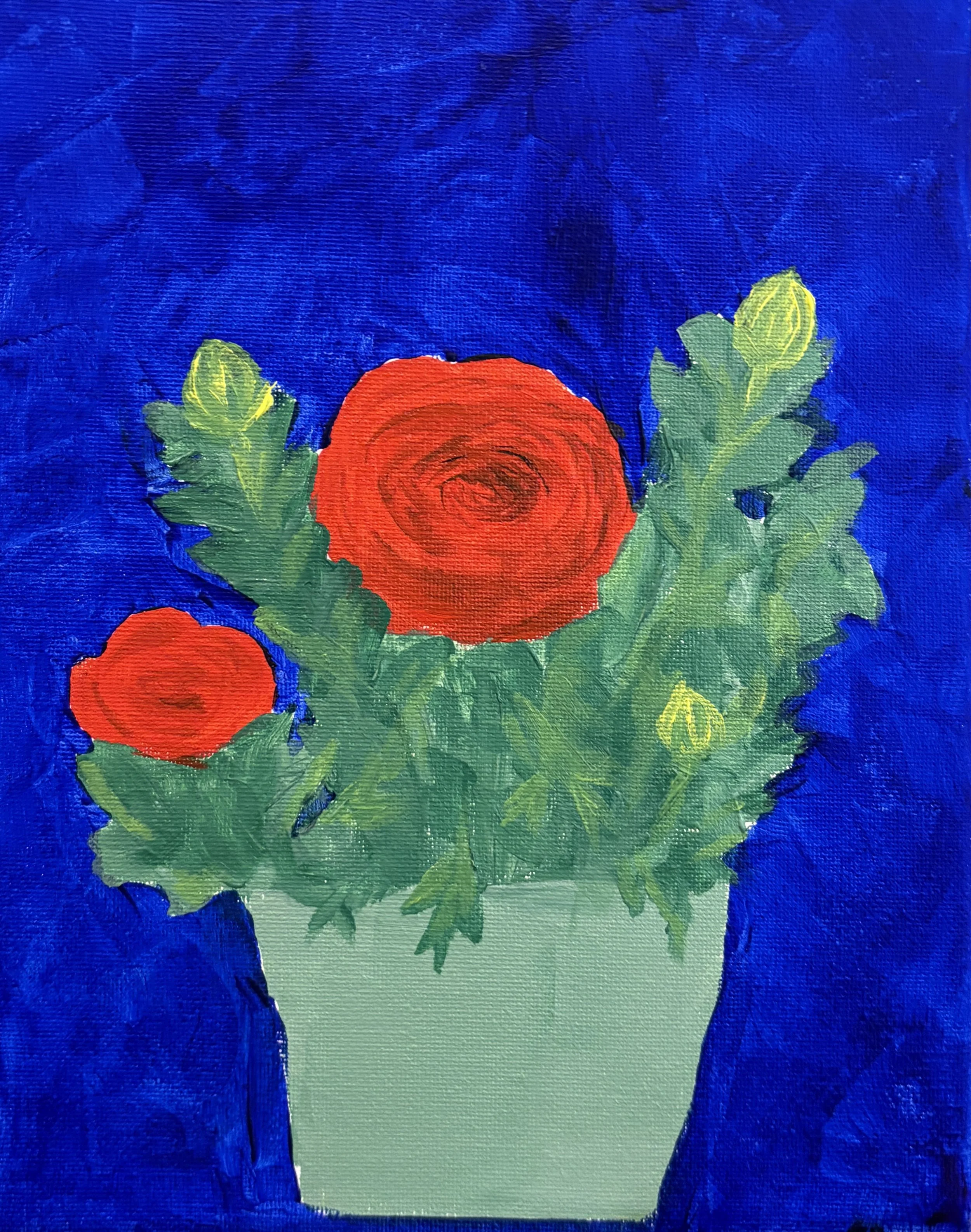 April 26th Flower Painting Workshop  - For All Levels