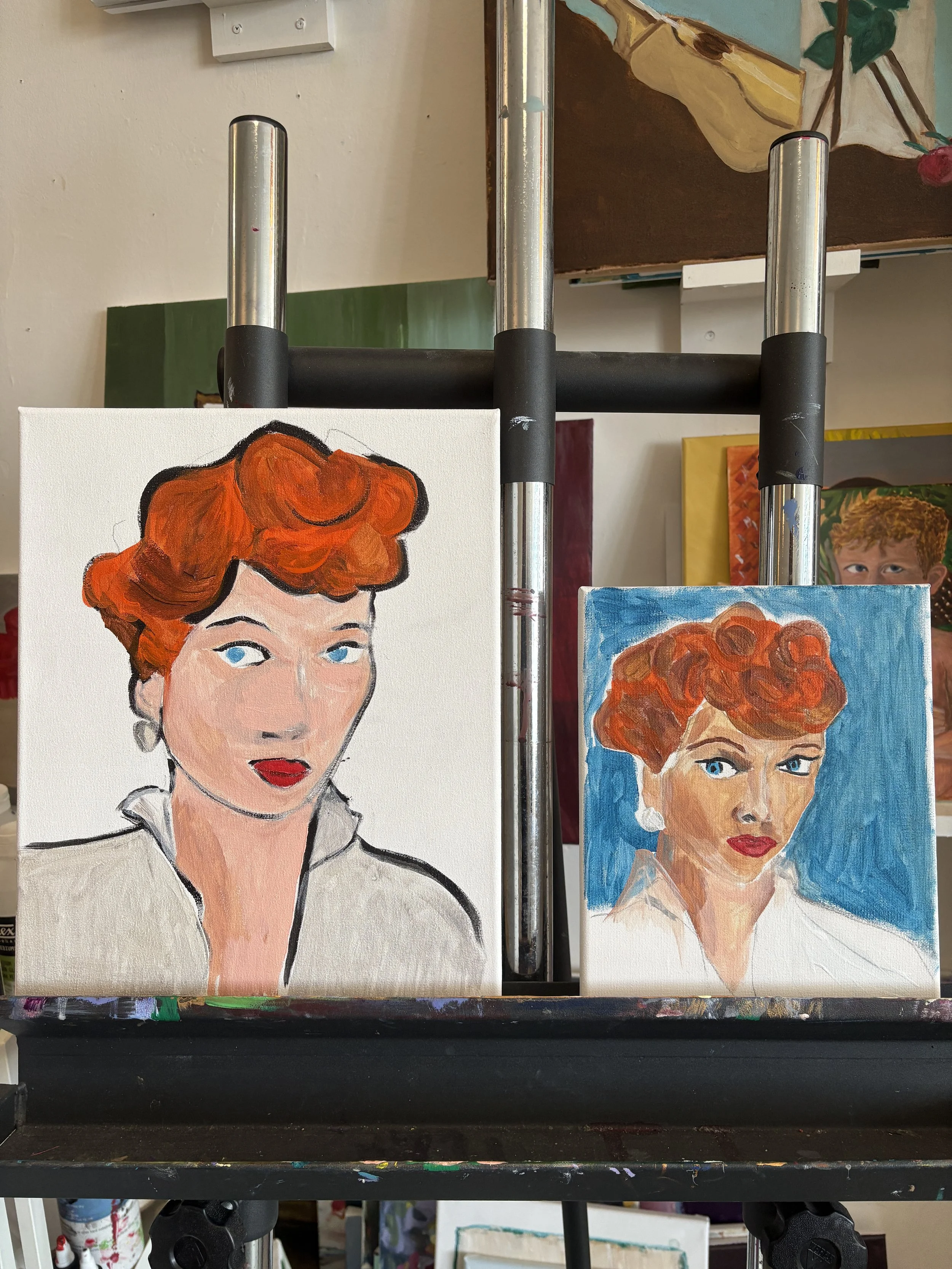 May 31st - Painting a Portrait 3 Ways - A Workshop for all Levels