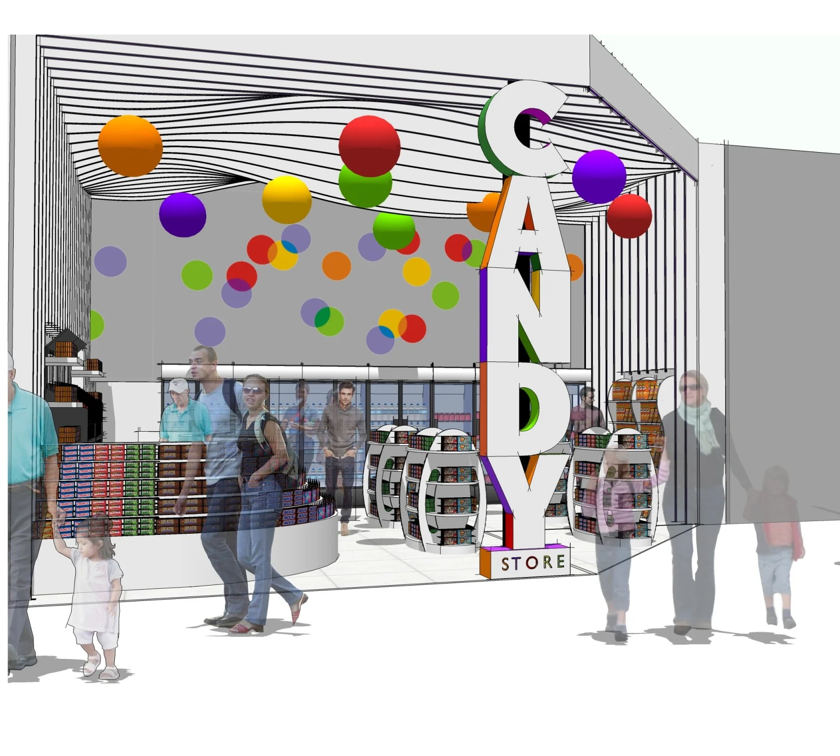 Candy Store, Terminal Sur Mall