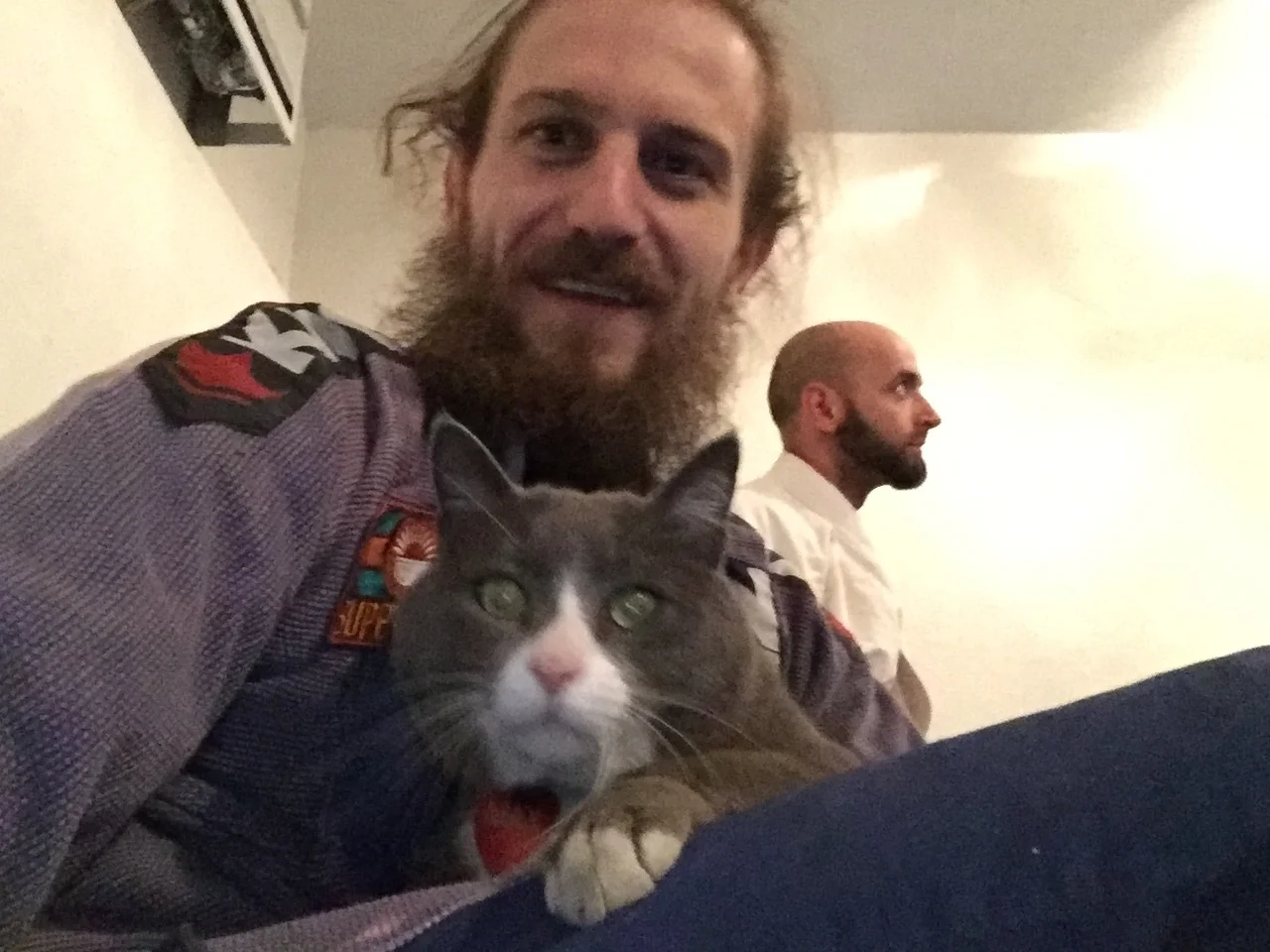 Max of Wrightwood first cat to receive honorary black belt  