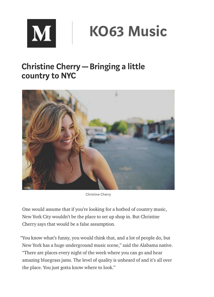 25. Christine Cherry interview in Medium.png