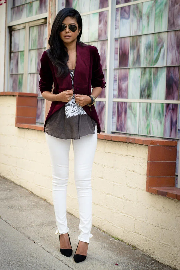 Walk in Wonderland in Ainsley Blazer
