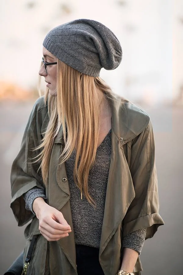 Kimberly Lapides of Eat Sleep Wear in Quinn Beanie