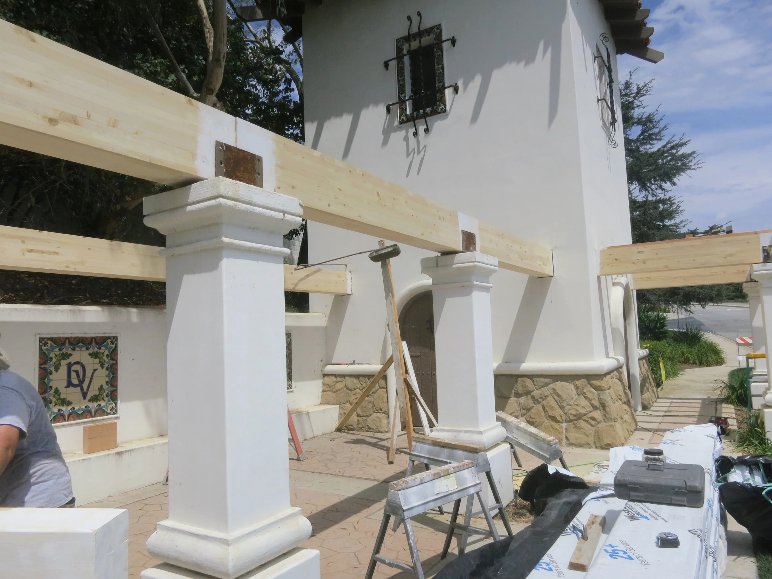  Dos Vientos Ranch West.  Complete rebuild of all pergolas.       