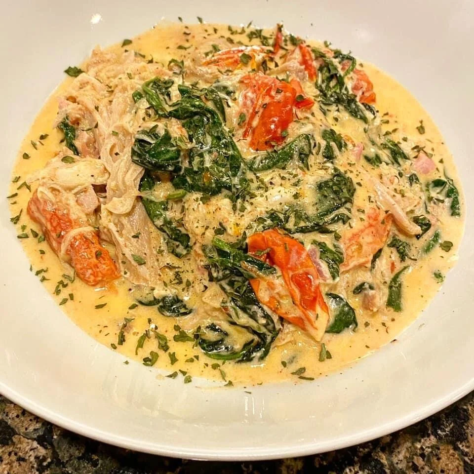 RECIPE: TUSCAN CHICKEN &amp; SPINACH