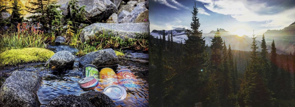 Spectacular views and a natural beer cooler await at the Bill Putnam Hut. Photos: K. O’Rielly.