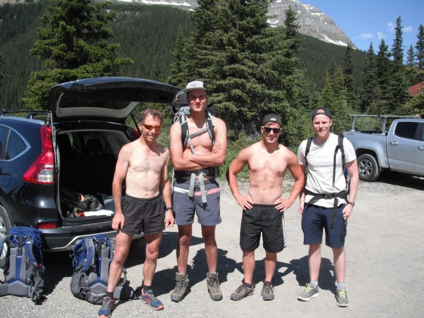 Our trusty porters, keeping us stocked and stoked. Photo by Peter Amann.