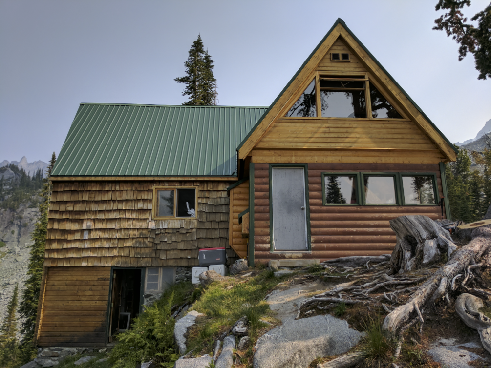 Fairy Meadow Hut.