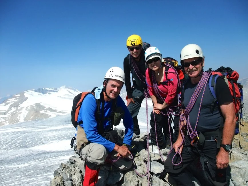 Team summit shot. Photo by Nellie Johnson.