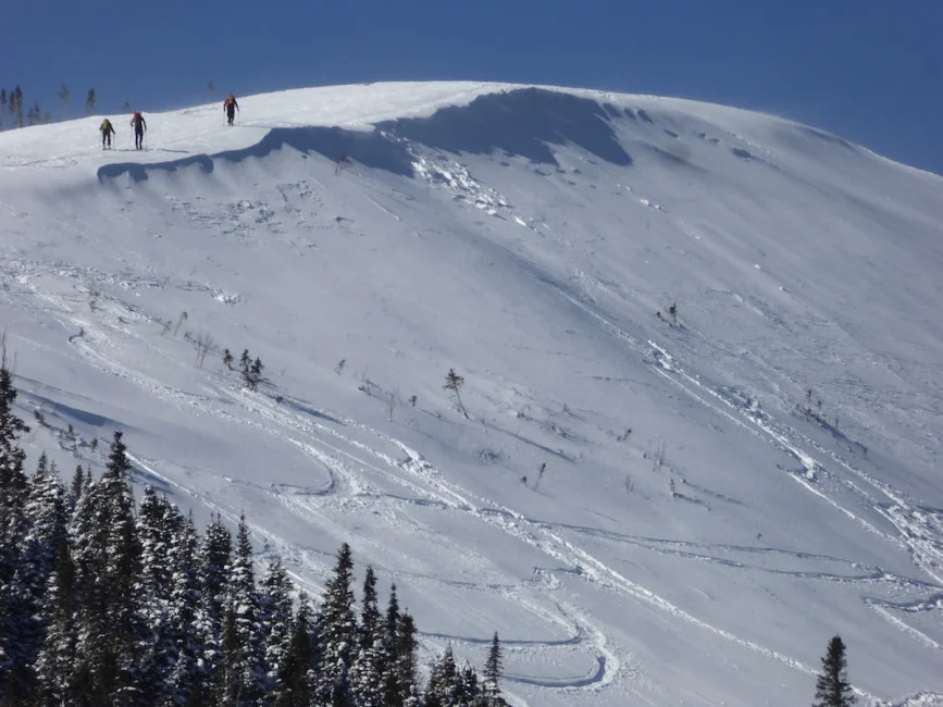 Headed up Hog’s Back Mountain. Photo by Ray Rutitis.