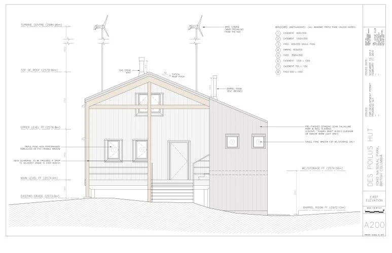 Louise &amp; Richard Guy Hut – Exterior Front View.