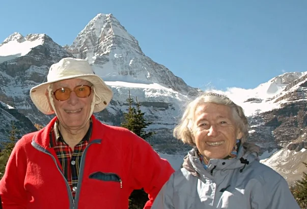 Richard and Louise at Mt. Assiniboine.